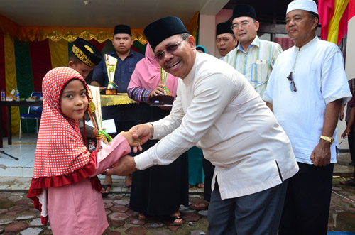 MHQ Ke-2 Sukses Digelar, Kakak Beradik Asal Rupat Ini Juara Penghafal Quran