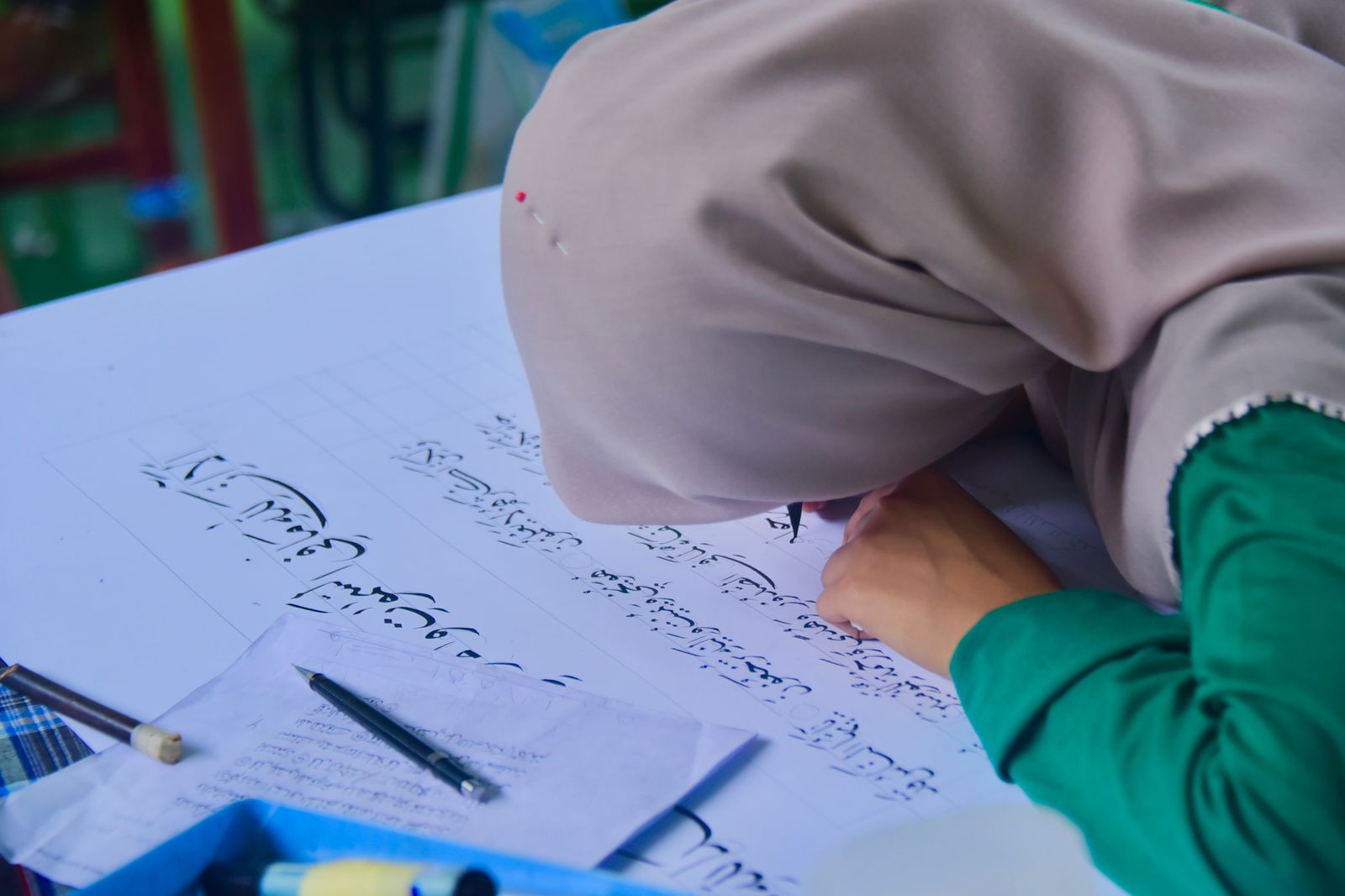 110 Peserta Barzanji, 44 Peserta KTIQ dan 86 Peserta Khatt, Unjuk Karya Perhelatan MTQ Ke-43 Di Bengkalis