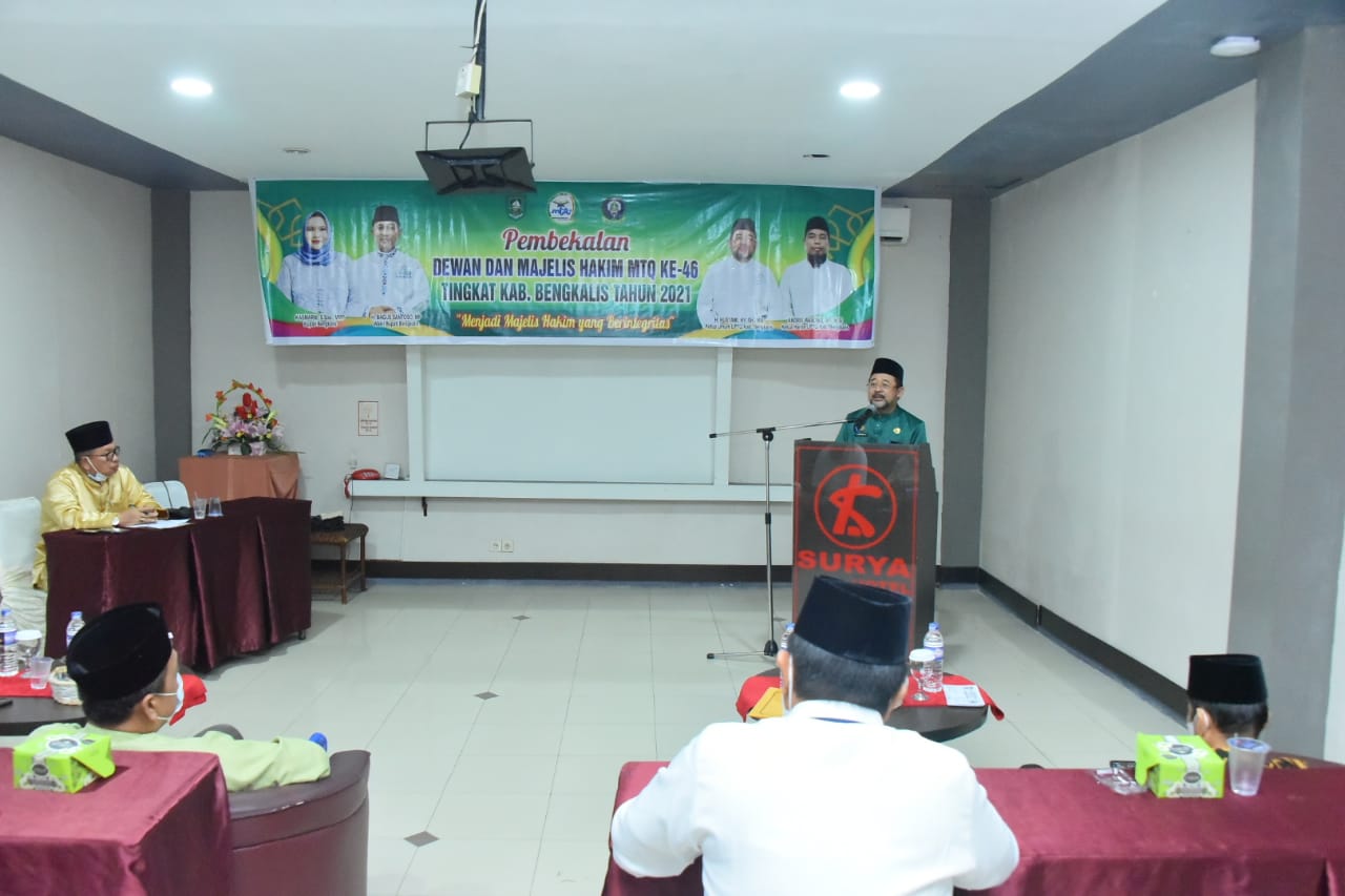 Agar Berintegritas Saat Bertugas, Majelis Hakim MTQ Lakukan Pembekalan