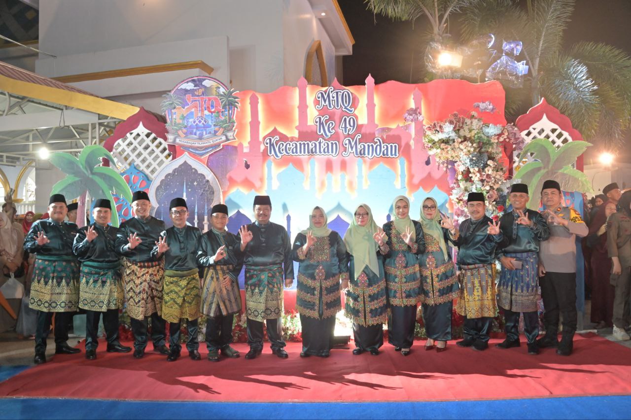 Bupati Bengkalis Kasmarni Buka MTQ Ke-49 Tingkat Kecamatan Mandau yang Megah dan Meriah