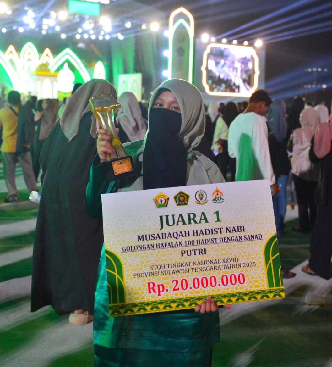 Kisah Nayya Salsabila: Juara 1 STQH Nasional yang Mengubah Gugup Jadi Motivasi