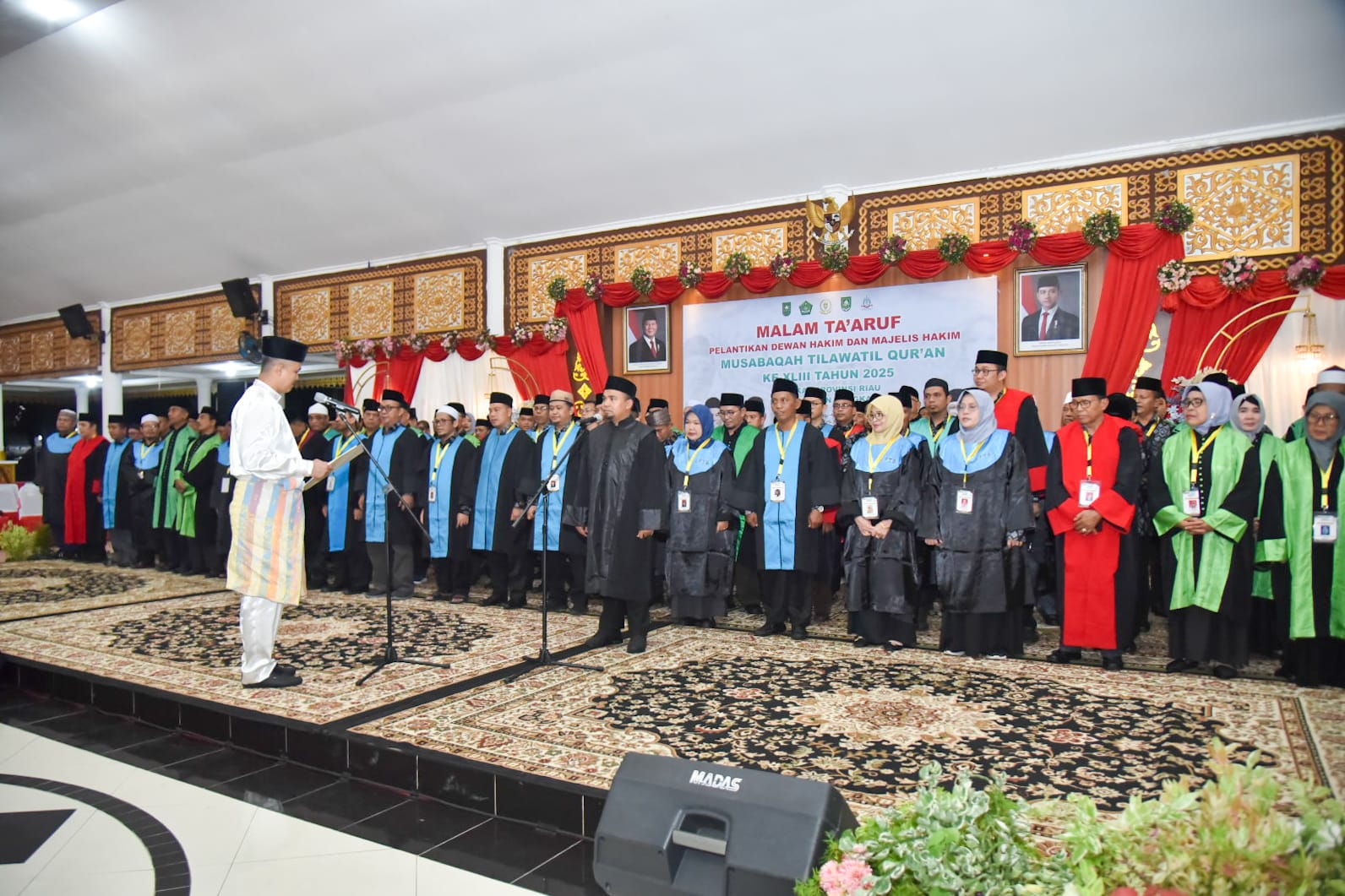 120 Dewan dan Majelis Hakim MTQ ke-43 Provinsi Riau Resmi Dilantik, Bupati Bengkalis Kasmarni Tekankan Profesionalisme dan Netralitas