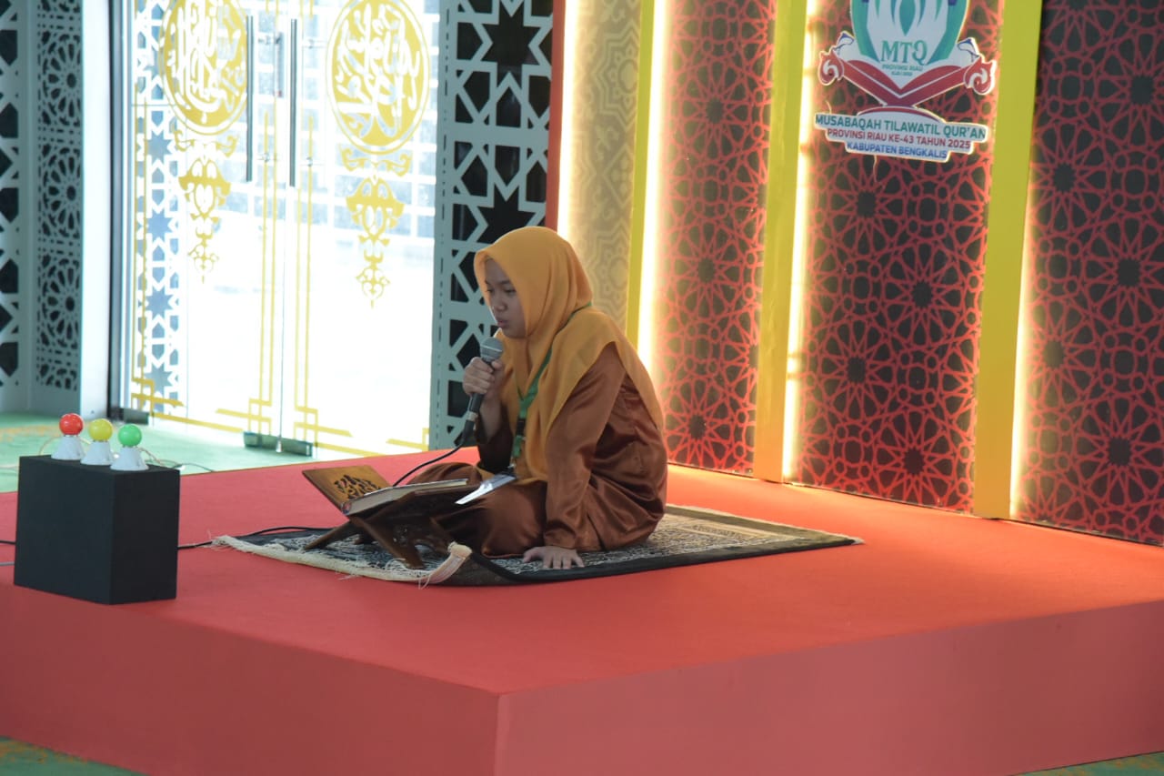 Tampil Maksimal, 12 Peserta Tahfidz Al-Qur’an Unjuk Kemampuan di Hari Pertama MTQ Tingkat Provinsi Riau