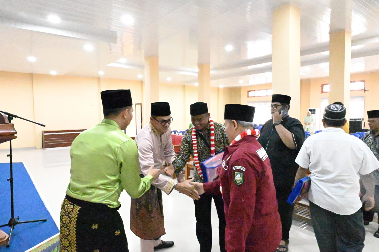 Bandar Laksamana Perdana Jadi Tuan Rumah, Rangkul 11 Kafilah MTQ ke-50 dengan Kompang Meriah